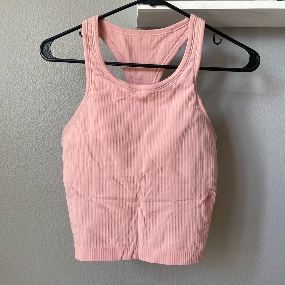 LULULEMON EBB TO STREET CROPPED TANK TOP
